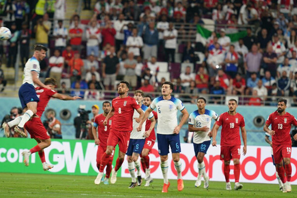شکست سنگین تیم ملی فوتبال ایران مقابل انگلیس
