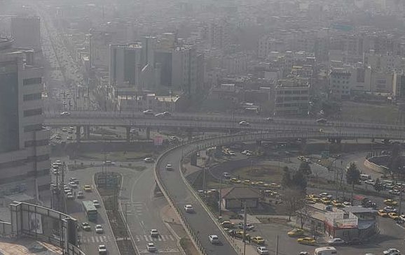 کرج آلوده‌ترین کلانشهر کشور در روز جاری