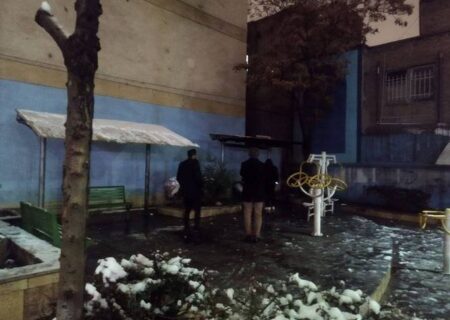 افزایش بازدیدهای گشت فوریت‌های اجتماعی در منطقه ۱۰ در شب برفی تهران