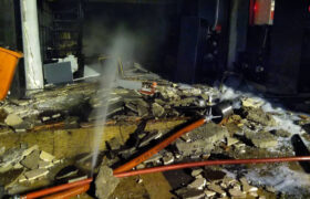 انفجارمواد محترقه در خیابان انقلاب ۴تن را به کام مرگ برد