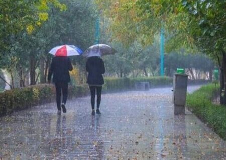 بارش باران در ۷ استان کشور تا آخر هفته