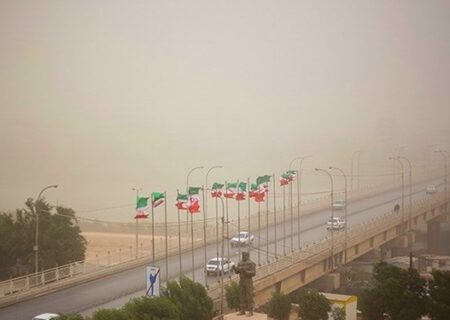 وزش باد شدید در تهران