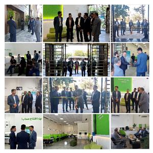 ساختمان جدید ۲ شعبه بانک قرض‌الحسنه مهر ایران در مشهد افتتاح شد