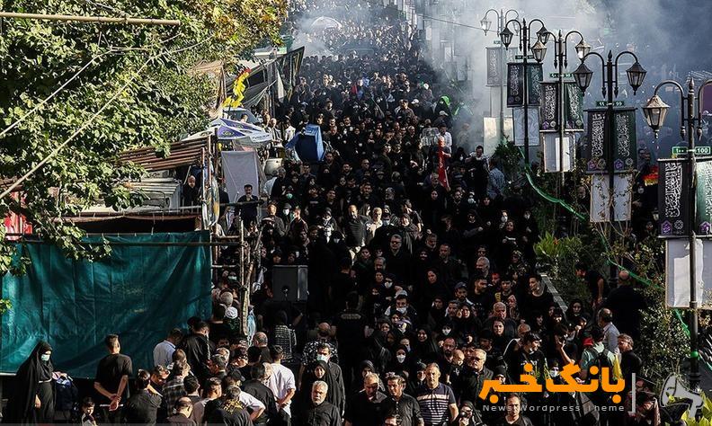 خدمت‌رسانی ۲۰۰۰ موکب در مسیر راهپیمایی جاماندگان اربعین در تهران