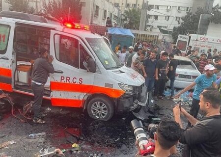 حملات گسترده صهیونیست‌ها به منازل مسکونی و اطراف بیمارستان‌ها در غزه