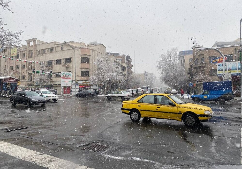 بارش برف و باران در تهران از دوشنبه شب/ کاهش محسوس دما از سه‌شنبه
