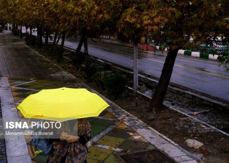 بارش پراکنده در تهران از شنبه