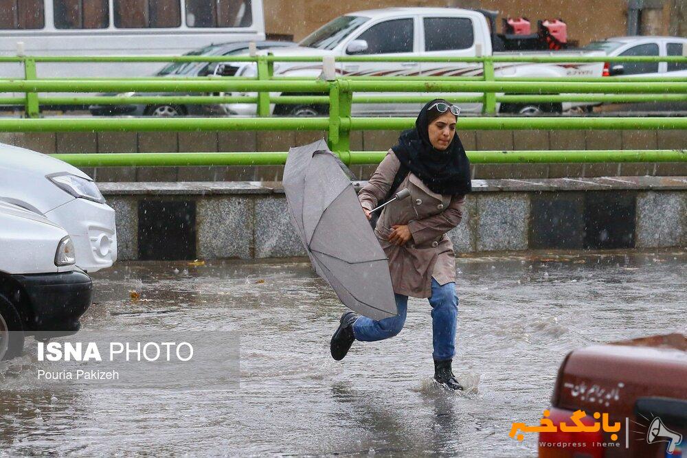 هشدار قرمز نسبت به تشدید باران در ۵ استان/ لزوم اجتناب از سفرهای برون‌شهری