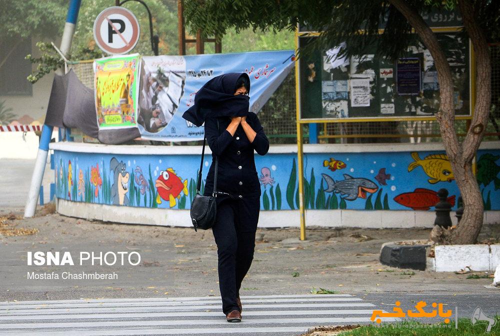 وزش باد شدید در جنوب کشور/ رگبار و رعد و برق در ۱۸ استان