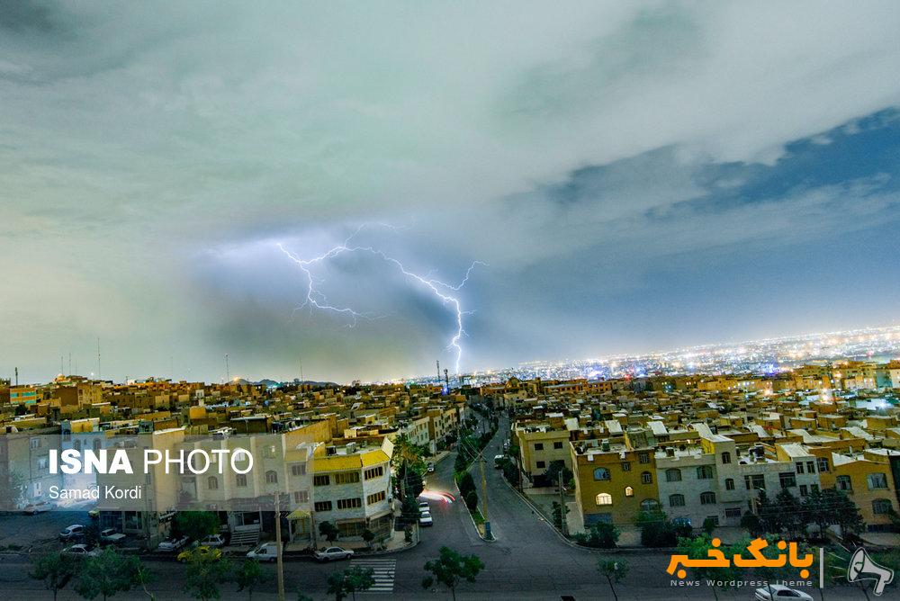 رگبار باران و رعدوبرق در ۱۰ استان کشور