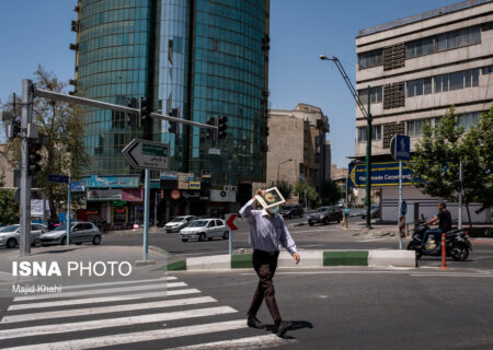 هشدار هواشناسی نسبت به افزایش دمای هوای تهران و خطر گرمازدگی