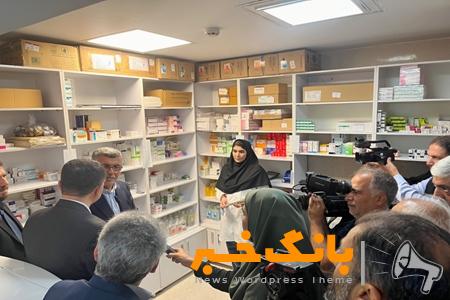 بازدید دکتر ظفرقندی از مرکز خدمات جامع سلامت روستای هفت جوی