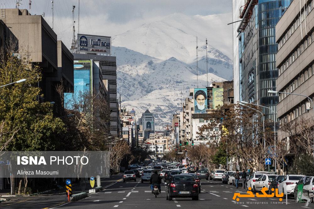 کاهش دمای هوای تهران از جمعه