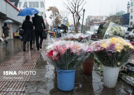 سرما و باران در راه تهران