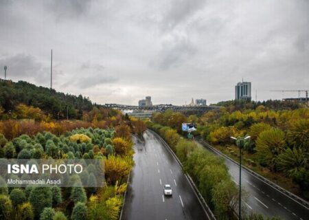 کاهش دمای استان تهران از امروز تا شنبه