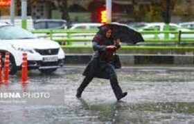 آسمانی بارانی کشور تا فردا/ وزش باد شدید در نقاط مختلف کشور