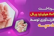 پرداخت ۱۷ هزارو ۸۰۷ میلیارد ریال تسهیلات فرزندآوری توسط بانک سپه